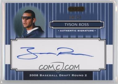 2008 Razor Signature Series - [Base] - Blue #193 - Tyson Ross /25