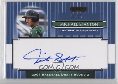 2008 Razor Signature Series - [Base] - Blue #197 - Michael Stanton /25