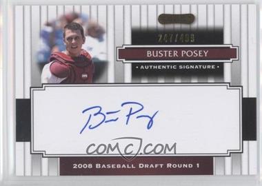 2008 Razor Signature Series - [Base] #105 - Buster Posey /499