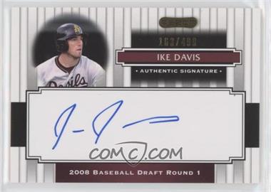 2008 Razor Signature Series - [Base] #118 - Ike Davis /499