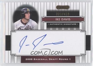 2008 Razor Signature Series - [Base] #118 - Ike Davis /499