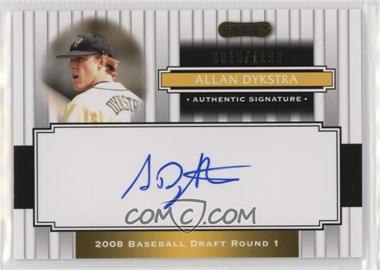 2008 Razor Signature Series - [Base] #123 - Allan Dykstra /1199