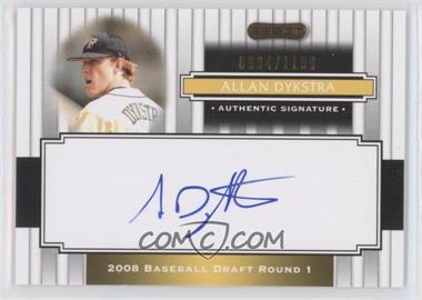 2008 Razor Signature Series - [Base] #123 - Allan Dykstra /1199