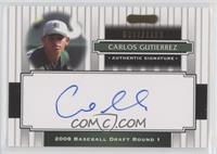 Carlos Gutierrez #/1,199