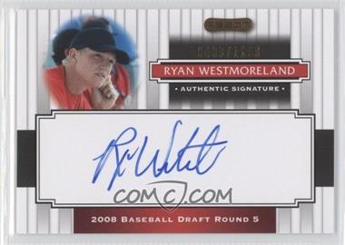 2008 Razor Signature Series - [Base] #151 - Ryan Westmoreland /1199