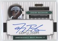 Jeremy Beckham #/1,499