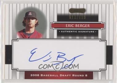 2008 Razor Signature Series - [Base] #158 - Eric Berger /699