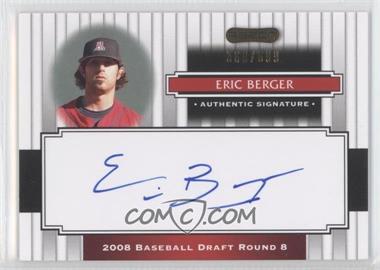 2008 Razor Signature Series - [Base] #158 - Eric Berger /699