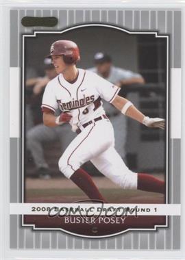 2008 Razor Signature Series - [Base] #5 - Buster Posey