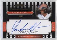 Yonder Alonso #/25