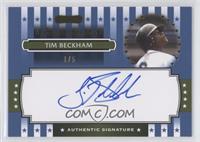 Tim Beckham #/5