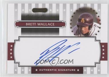 2008 Razor Signature Series - Exclusive Signatures #ES-11 - Brett Wallace