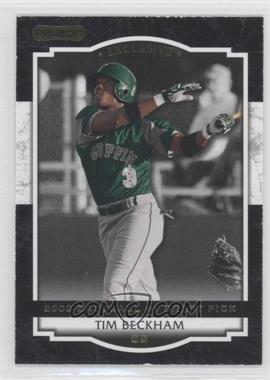 2008 Razor Signature Series - Tim Beckham Promos - Black #TB -2P - Tim Beckham