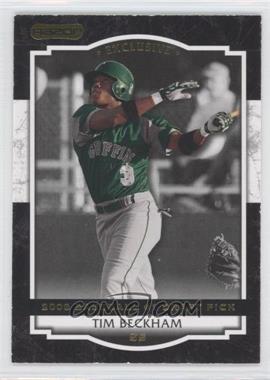 2008 Razor Signature Series - Tim Beckham Promos - Black #TB -2P - Tim Beckham