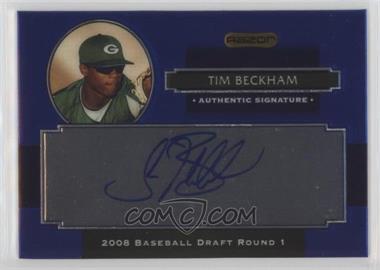 2008 Razor Signature Series Metal - Autographs - Blue #AU-TB - Tim Beckham