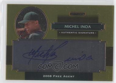 2008 Razor Signature Series Metal - Autographs - Gold #AU-MI - Michel Inoa