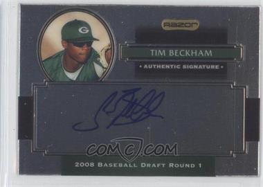 2008 Razor Signature Series Metal - Autographs #AU-TB - Tim Beckham