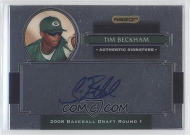 2008 Razor Signature Series Metal - Autographs #AU-TB - Tim Beckham