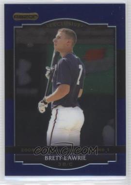 2008 Razor Signature Series Metal - [Base] - Blue #BA-BRL - Brett Lawrie /25