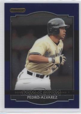 2008 Razor Signature Series Metal - [Base] - Blue #BA-PA - Pedro Alvarez /25