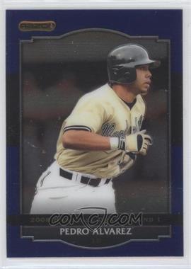 2008 Razor Signature Series Metal - [Base] - Blue #BA-PA - Pedro Alvarez /25