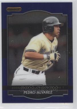 2008 Razor Signature Series Metal - [Base] - Blue #BA-PA - Pedro Alvarez /25