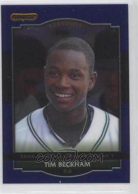 2008 Razor Signature Series Metal - [Base] - Blue #BA-TB - Tim Beckham /25