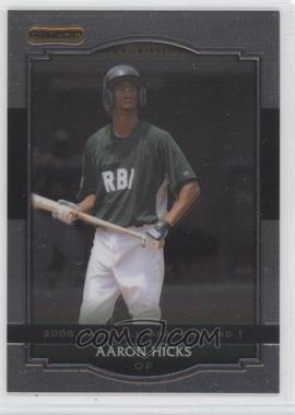 2008 Razor Signature Series Metal - [Base] #BA-AAH - Aaron Hicks