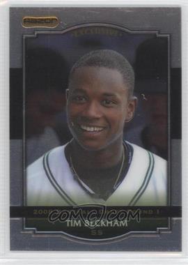 2008 Razor Signature Series Metal - [Base] #BA-TB - Tim Beckham