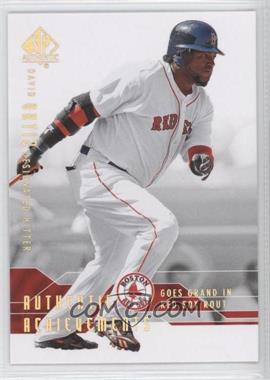 2008 SP Authentic - Authentic Achievements #AA-20 - David Ortiz