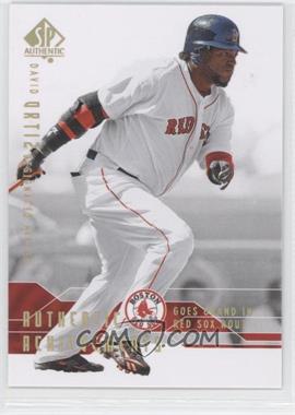 2008 SP Authentic - Authentic Achievements #AA-20 - David Ortiz