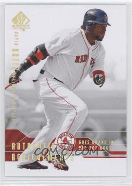 2008 SP Authentic - Authentic Achievements #AA-20 - David Ortiz