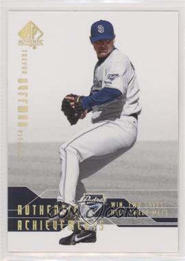 2008 SP Authentic - Authentic Achievements #AA-26 - Trevor Hoffman