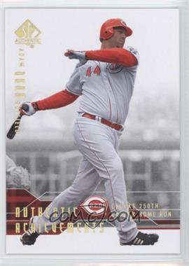 2008 SP Authentic - Authentic Achievements #AA-42 - Adam Dunn