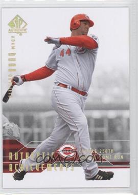 2008 SP Authentic - Authentic Achievements #AA-42 - Adam Dunn