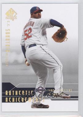 2008 SP Authentic - Authentic Achievements #AA-46 - CC Sabathia