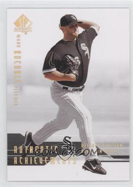 2008 SP Authentic - Authentic Achievements #AA-48 - Mark Buehrle