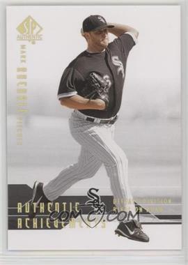 2008 SP Authentic - Authentic Achievements #AA-48 - Mark Buehrle