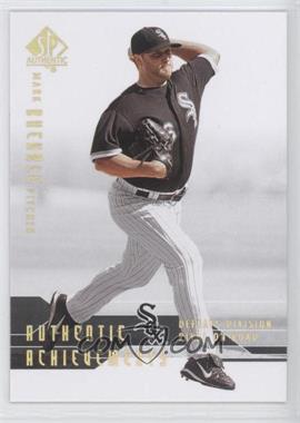 2008 SP Authentic - Authentic Achievements #AA-48 - Mark Buehrle