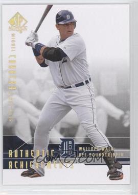 2008 SP Authentic - Authentic Achievements #AA-49 - Miguel Cabrera