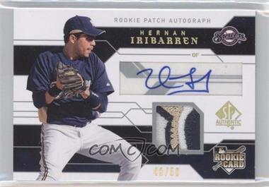 2008 SP Authentic - [Base] - Gold #129 - Rookie Jersey Autograph - Hernan Iribarren /50