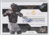 Rookie Autograph - Robinzon Diaz #/50