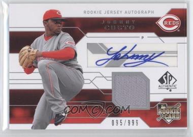 2008 SP Authentic - [Base] #138 - Rookie Jersey Autograph - Johnny Cueto /999