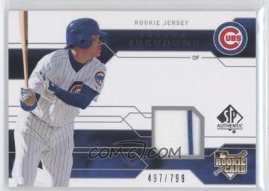 2008 SP Authentic - [Base] #143 - Rookie Jersey - Kosuke Fukudome /799