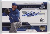 Rookie Autograph - Luke Hochevar #/798