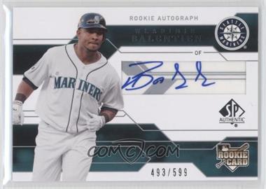 2008 SP Authentic - [Base] #160 - Rookie Autograph - Wladimir Balentien /599