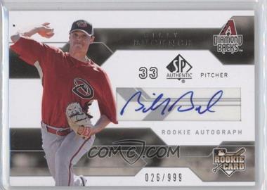 2008 SP Authentic - [Base] #174 - Rookie Autograph - Billy Buckner /999