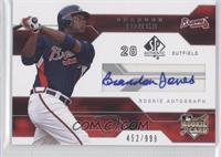 Rookie Autograph - Brandon Jones #/999