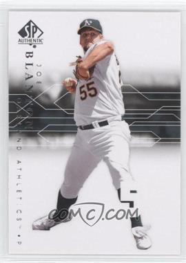 2008 SP Authentic - [Base] #29 - Joe Blanton