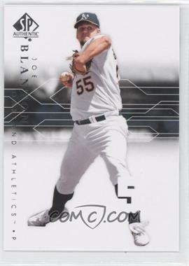 2008 SP Authentic - [Base] #29 - Joe Blanton